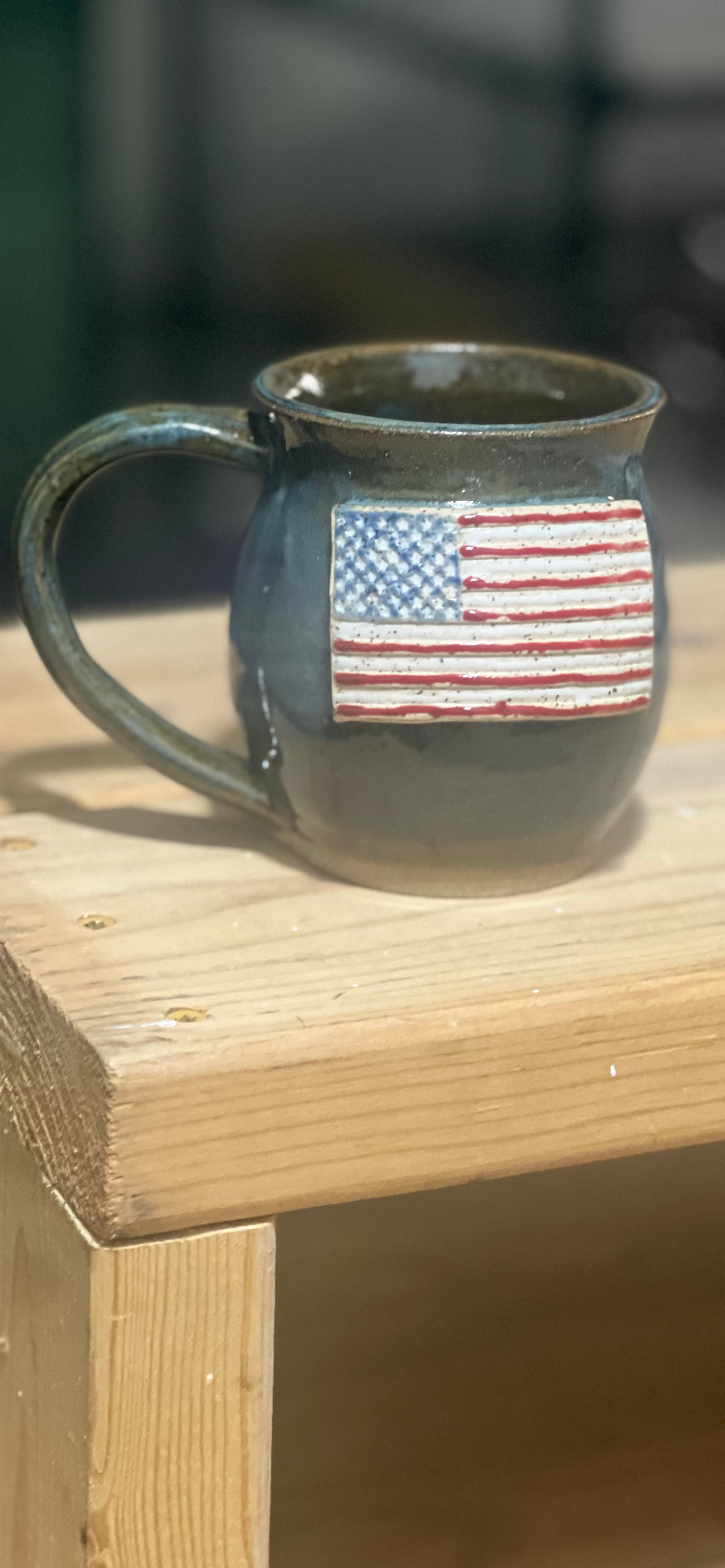 American Flag Mug