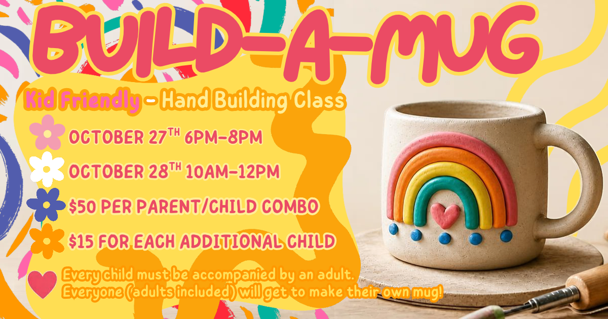 Build-A-Mug Kid Friendly Class