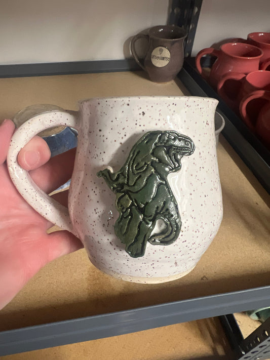 Dinosaur mug - Green