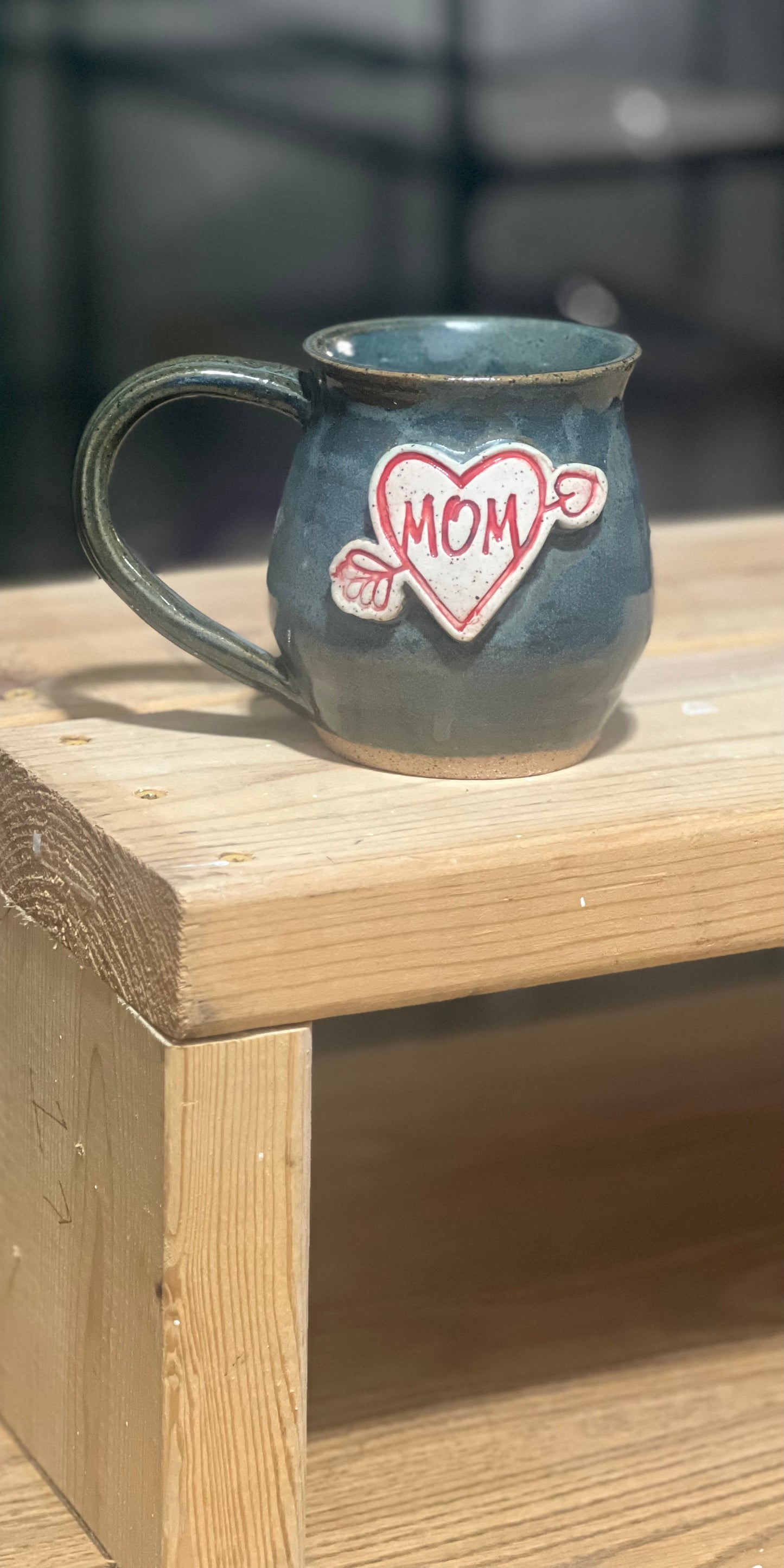 Mom Heart Tattoo Mug