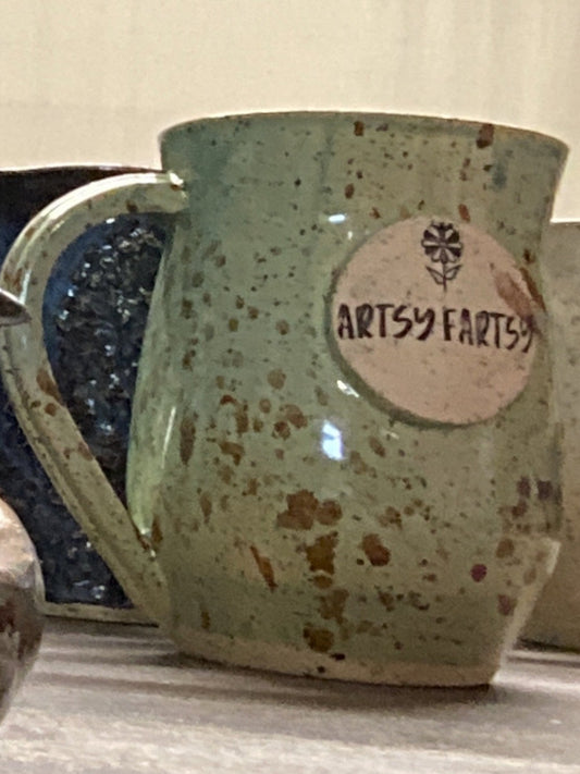 "Artsy Fartsy" Logo Mug