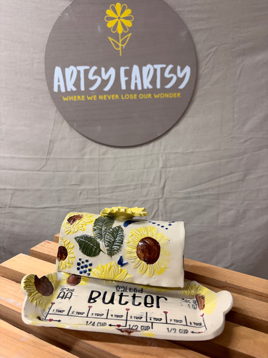 Sunflower Butter Dish