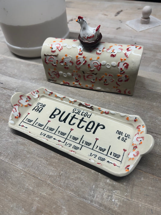 Chicken Butter Dish