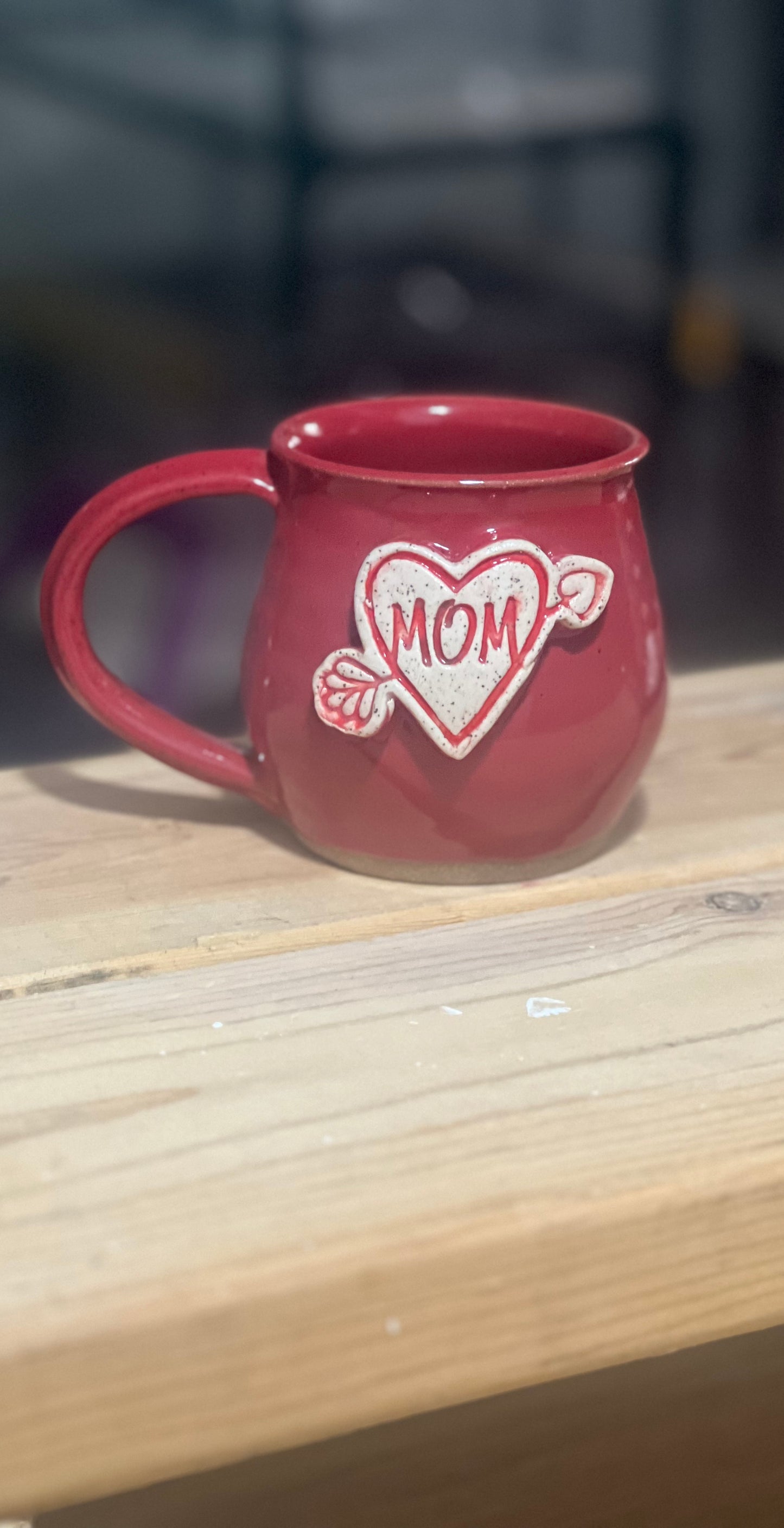 Mom Heart Tattoo Mug